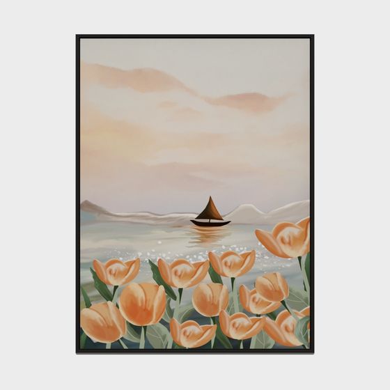 Conception de dragon - Peinture décorative nordique moderne et simple