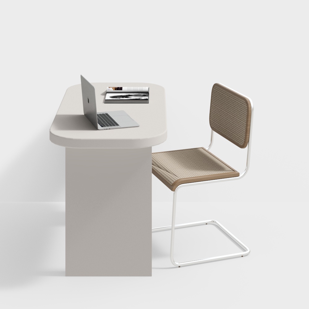 wabi-sabi style desk