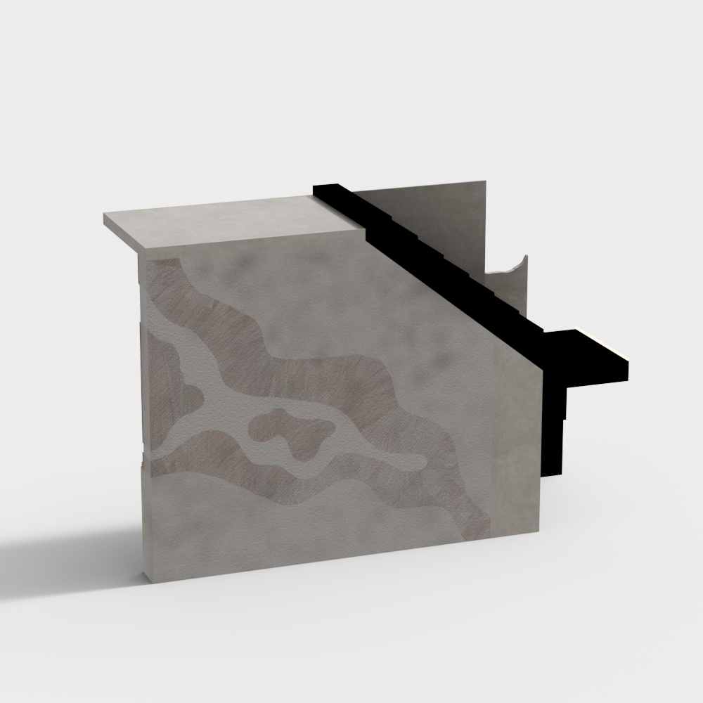 Wabi-sabi style-stairs