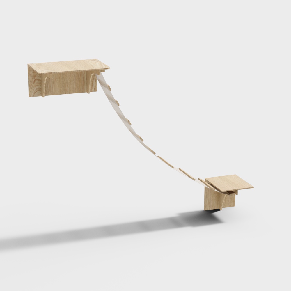 Estructura para trepar de gato