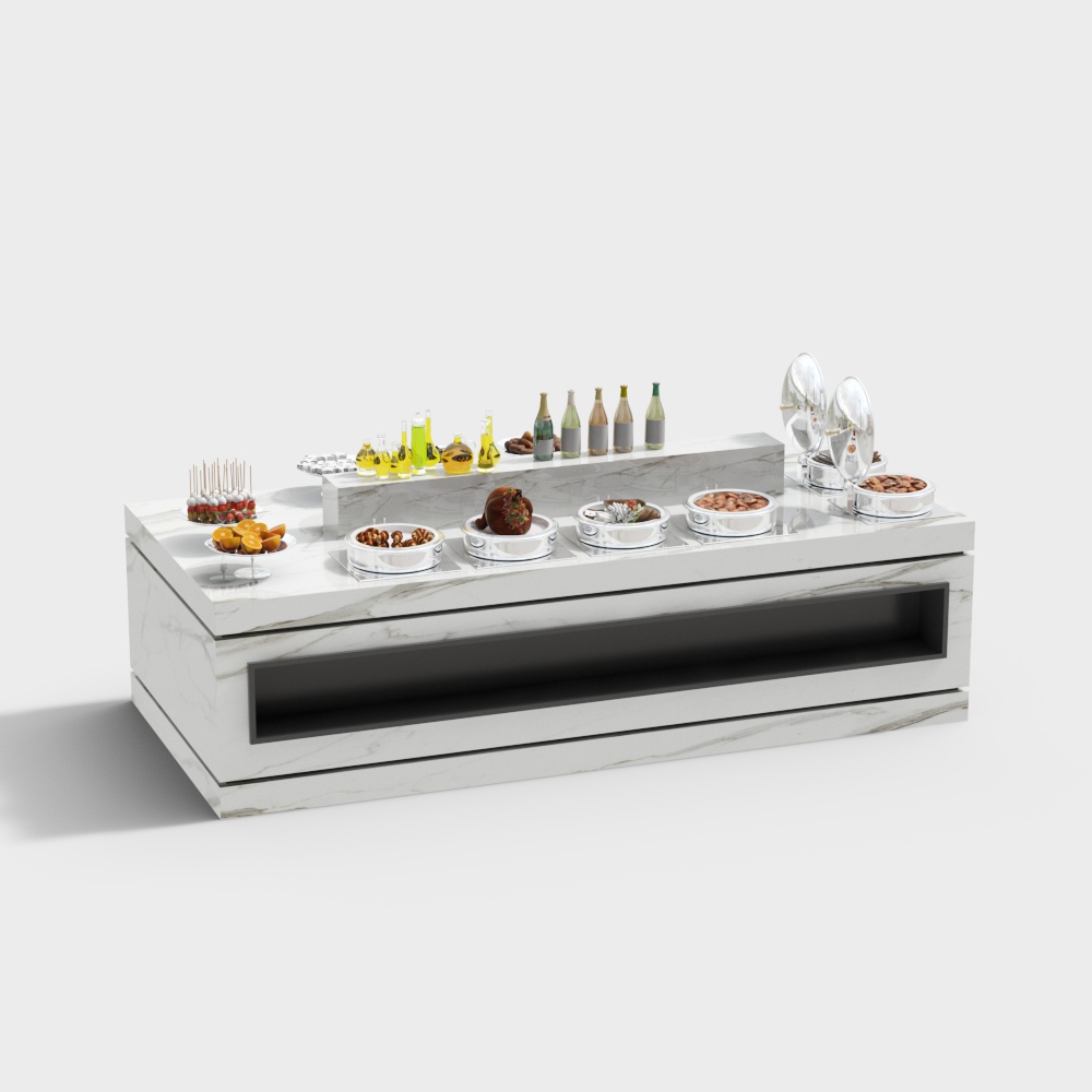 Modern food prep station