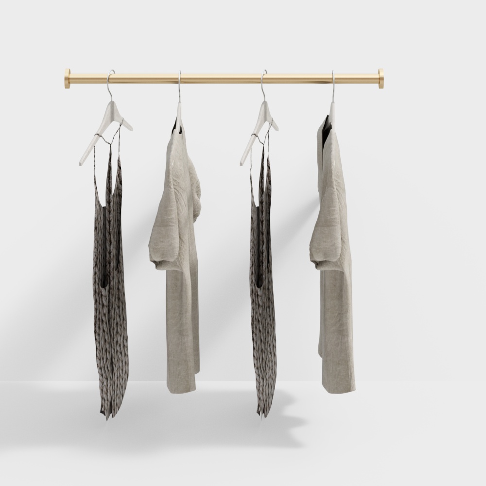 Clothing store hangers