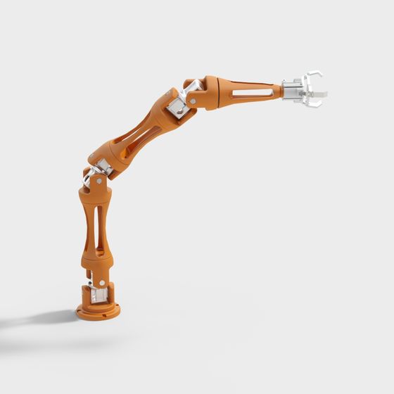 Intelligent Storage Robot Arm 3D Model