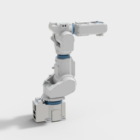 Industrial Robot 3D Model Design