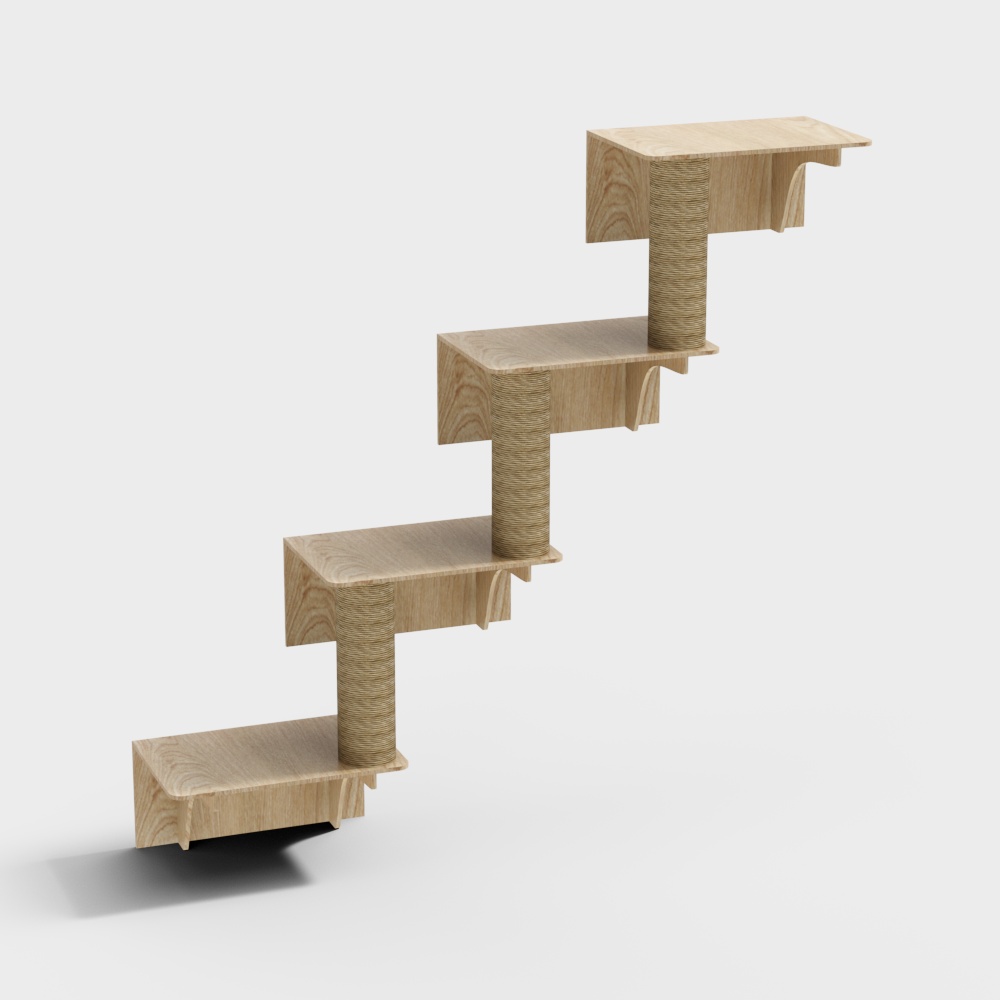 Estructura para trepar de gato