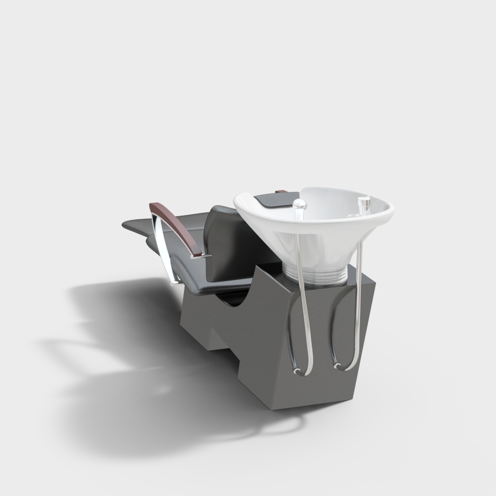 Lit de shampoing de salon de coiffure