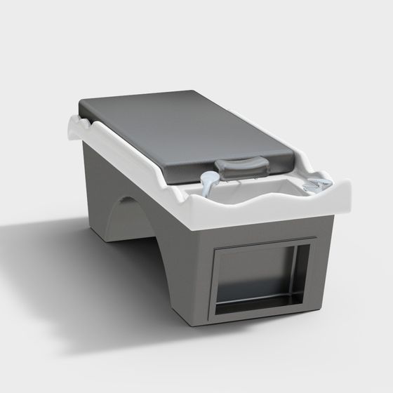 Urban Trash Bin 3D Model