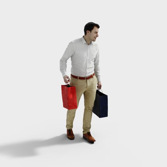 Shopping Stroll 3D model