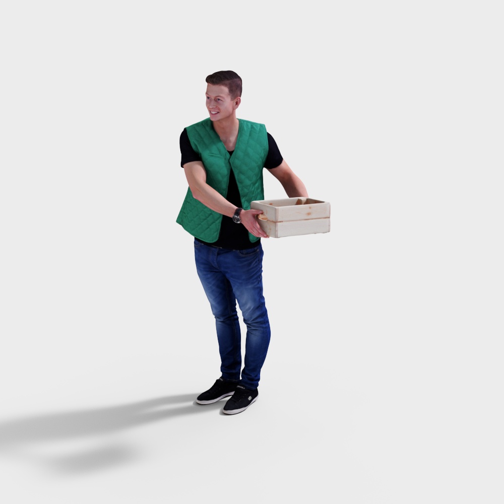 City Porter 3D Model for Urban Life