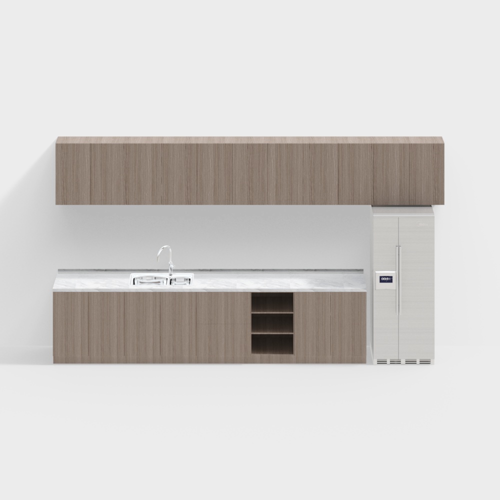 Combinación moderna de armario de despensa