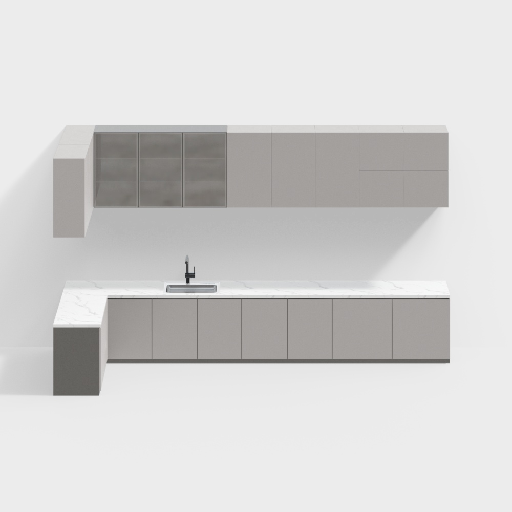 Cách kết hợp tủ pantry hiện đại