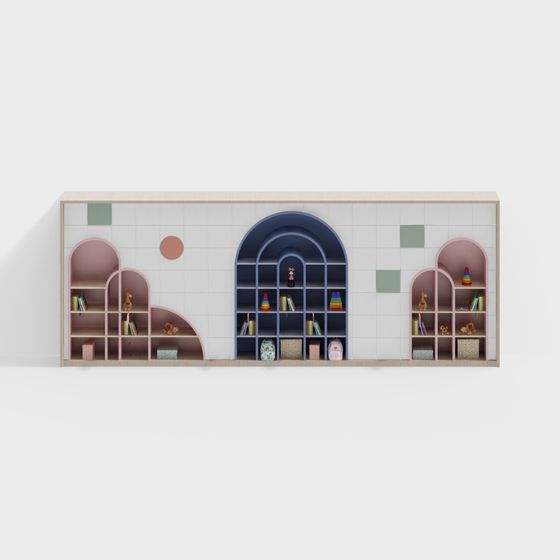 ชั้นวางหนังสือแบบนอร์ดิก