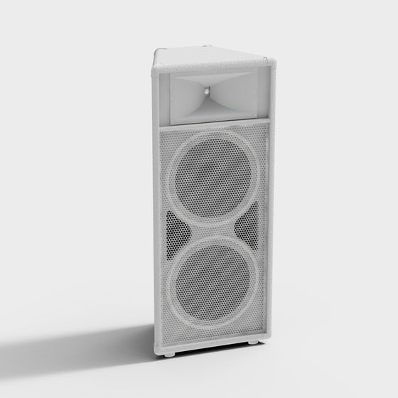 Stylish Dual Subwoofer 3D model