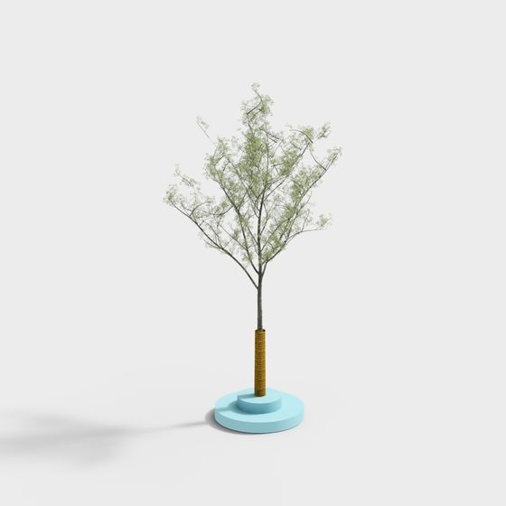 Arbres verts d'extérieur