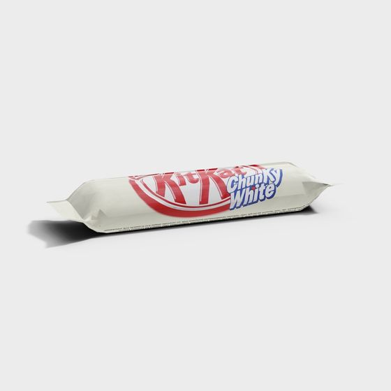 KitKat Chunky White Chocolate Bar 3D model