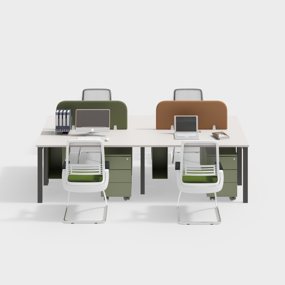 Set di Sedie da Scrivania Moderne