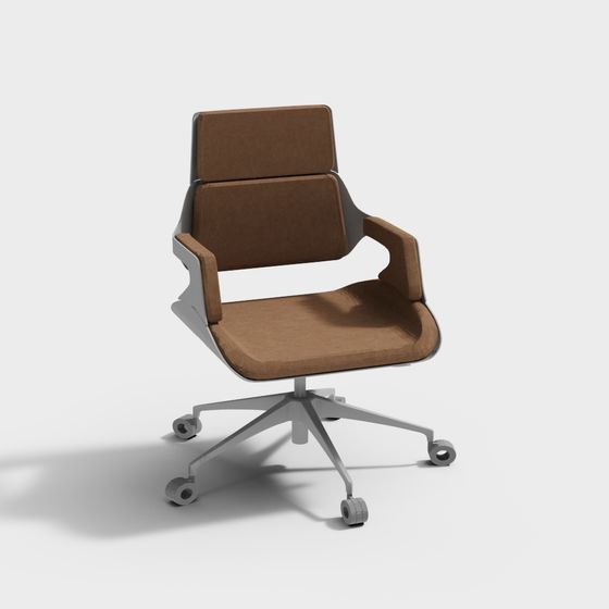 Modern Minimalist Office Chair 3D model