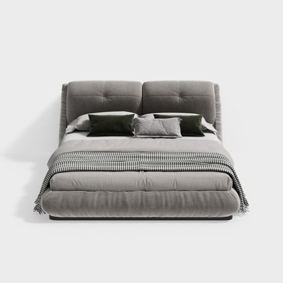 Einfaches europäisches Bett