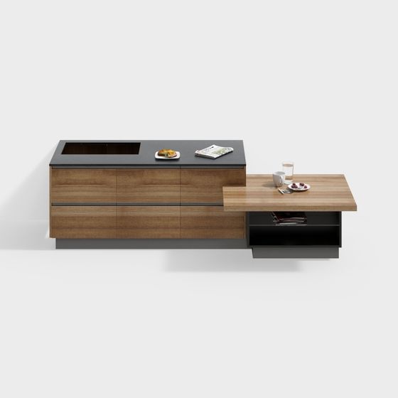 Urban Living Room Coffee Table 3D model