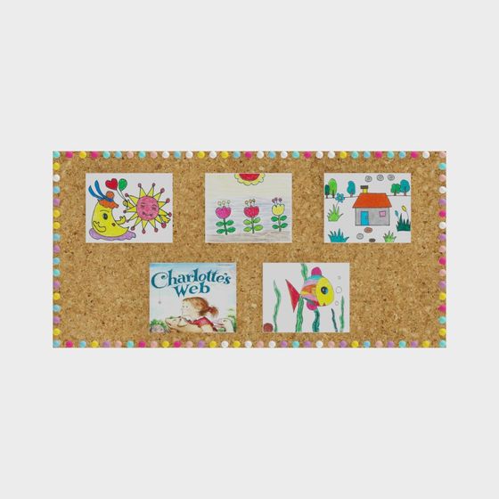 Children's Art Display Board 3D model