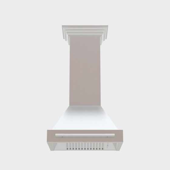 Modern Minimalist Kitchen Range Hood 3D model