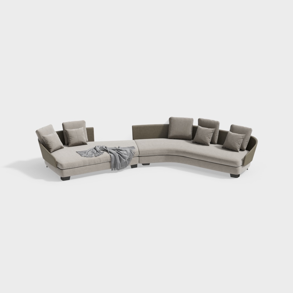 Sofa nhẹ theo phong cách tối giản Ý