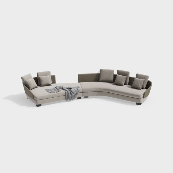 Sofa nhẹ theo phong cách tối giản Ý