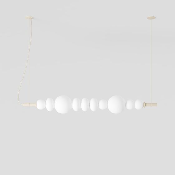 Minimalist Pendant Light 3D model for Modern Spaces
