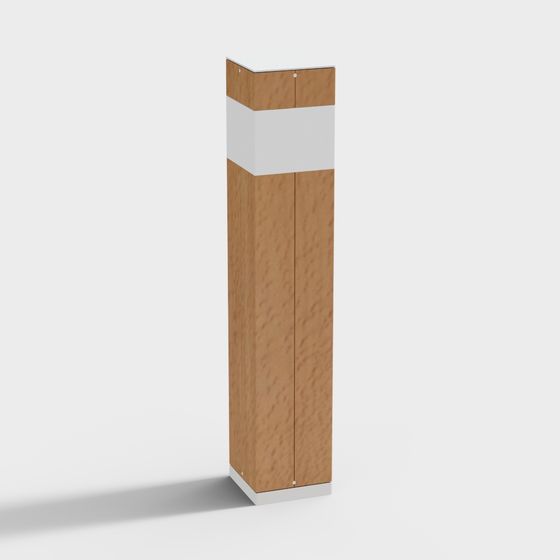 Modern City Street Lamp 3D model