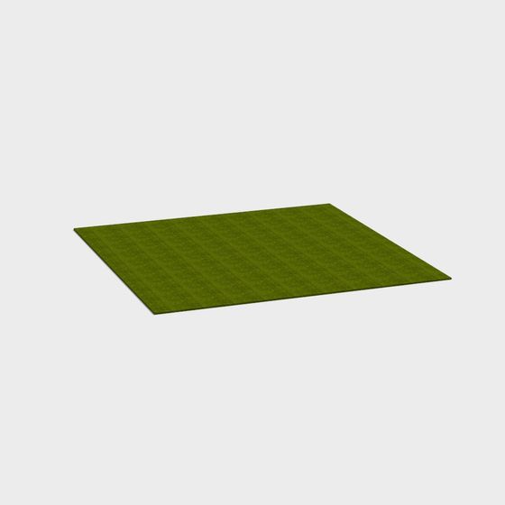 Low-Poly Grass 3D Model for Creative Projects