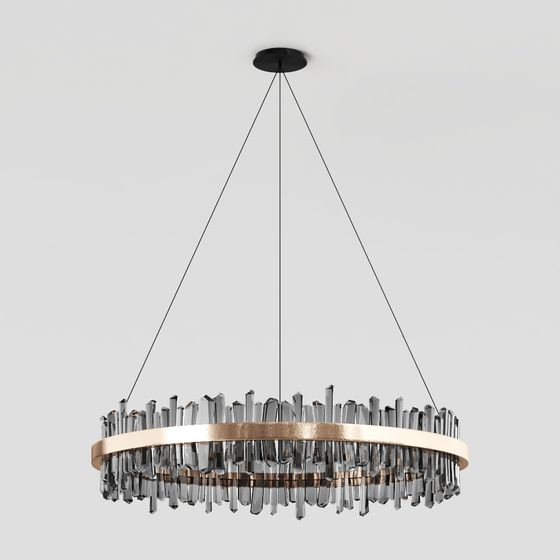 Crystal Light Pendant Lamp 3D model