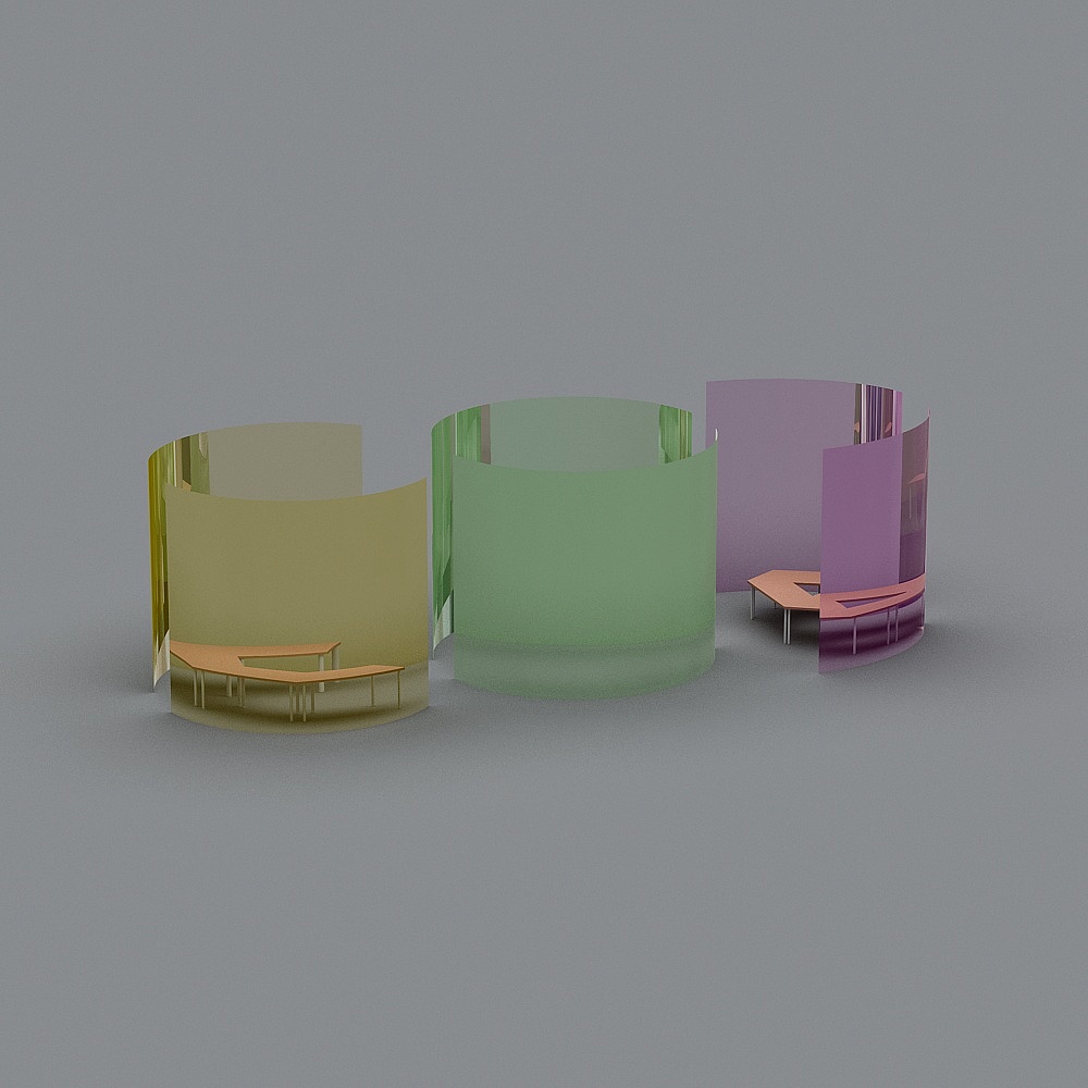 Unique Low-Polygon Artistic 3D Model