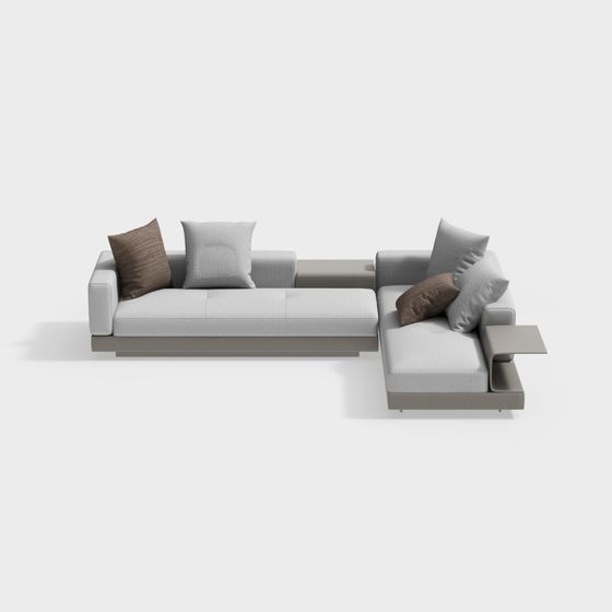 Urban Comfort 3D Sofa Model