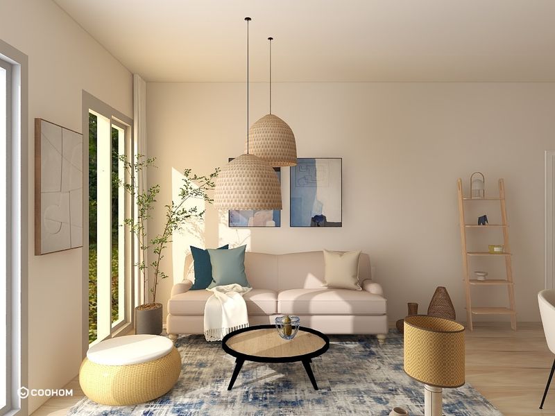 Modern Living and Dining Room Design