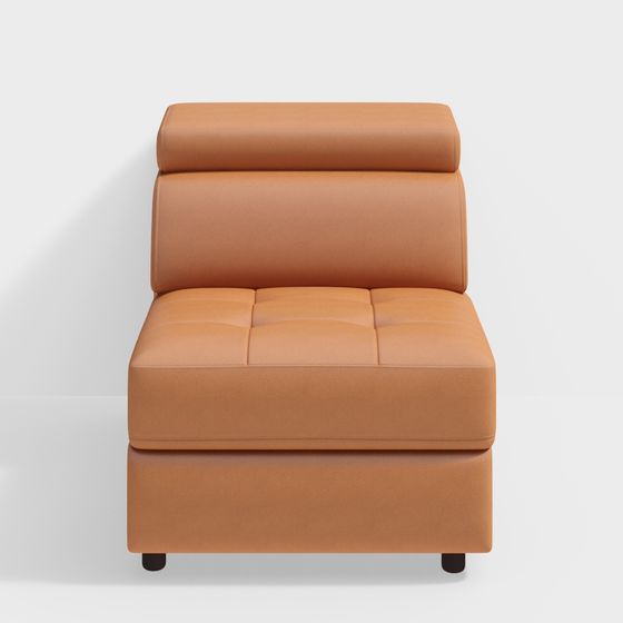 Cozy Lounge Chair 3D model