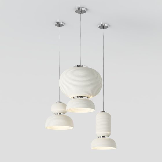 Modern Minimalist Pendant Light 3D model