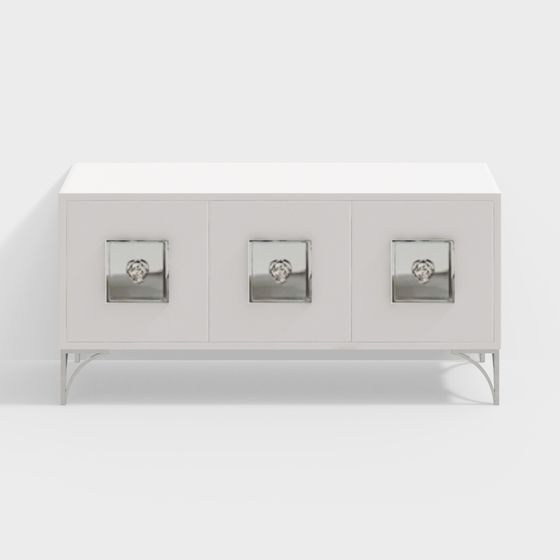 ТВ шкаф Калиста буфет с ножками из нержавеющей стали