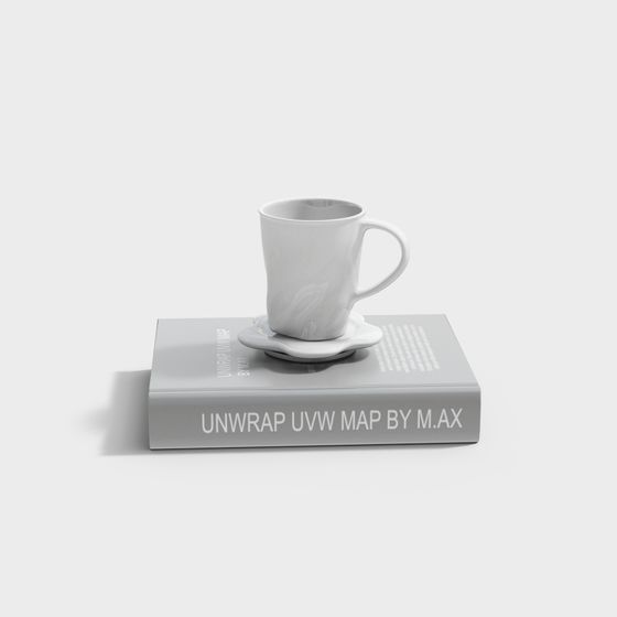 Elegant Coffee Cup 3D model