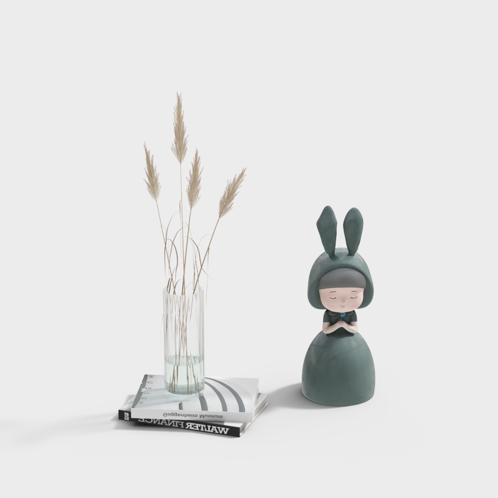 Bunny Statue 3D model