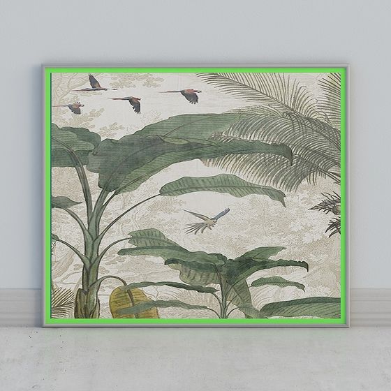 Jungle Paradise 3D Model for Creative Projects