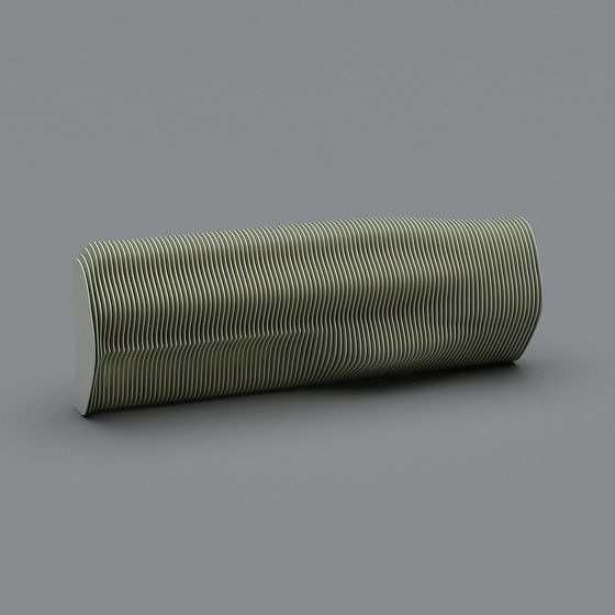 Wavy Column 3D Model for Creative Projects