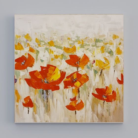 Abstract Flower Field 3D model for Designers and Developers