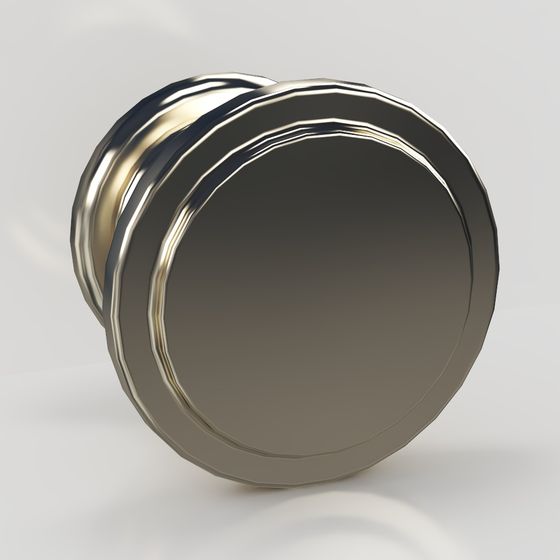 Twisted Ring Low-Poly 3D model