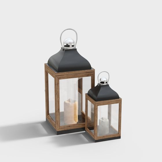 combinación de adornos de lámpara