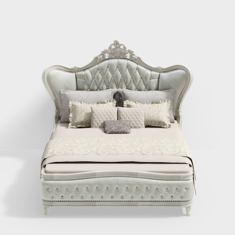 MH-8016 Bed-Neoclassical-European Style