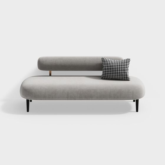 와비사비 스타일 이중 소파