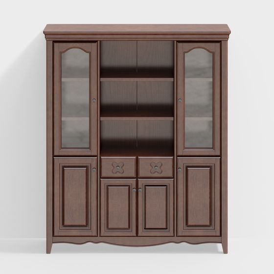 Librería 8930 Nogal