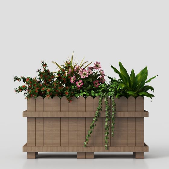 Garden Planter 3D model