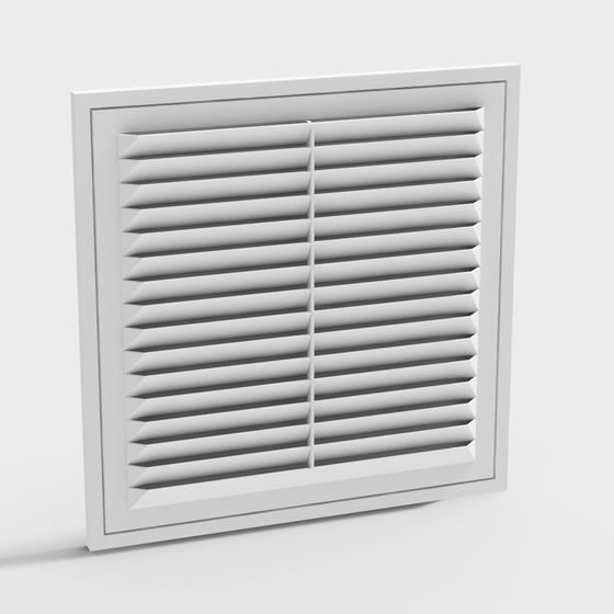Sleek Vent 3D Model for Modern Interiors