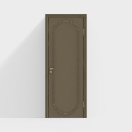Arched Door 3D model for Creative Spaces